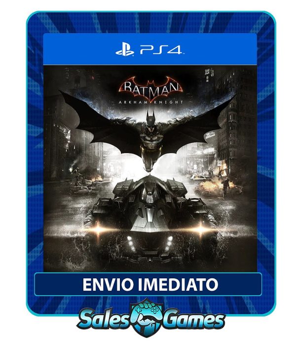 Batman: Arkham Knight - PS4 - Edição Padrão - Primária - Mídia Digital.