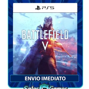 Battlefield V - PS5 - Edição Padrão - Primária - Mídia Digital.