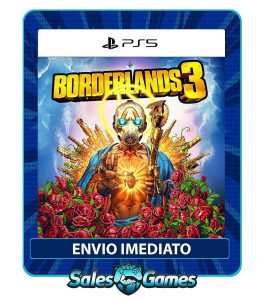 Borderlands 3 - PS5 - Edição Padrão - Primária - Mídia Digita