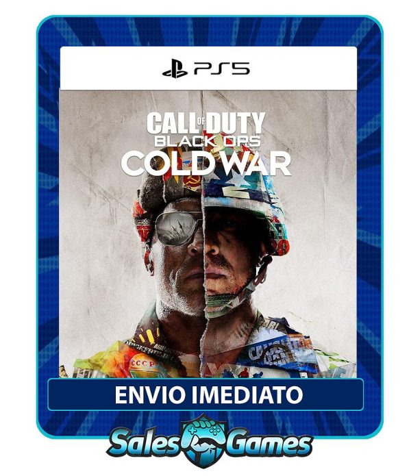 Call of Duty: Black Ops Cold War - PS5 - Edição Padrão - Primária - Mídia Digital.