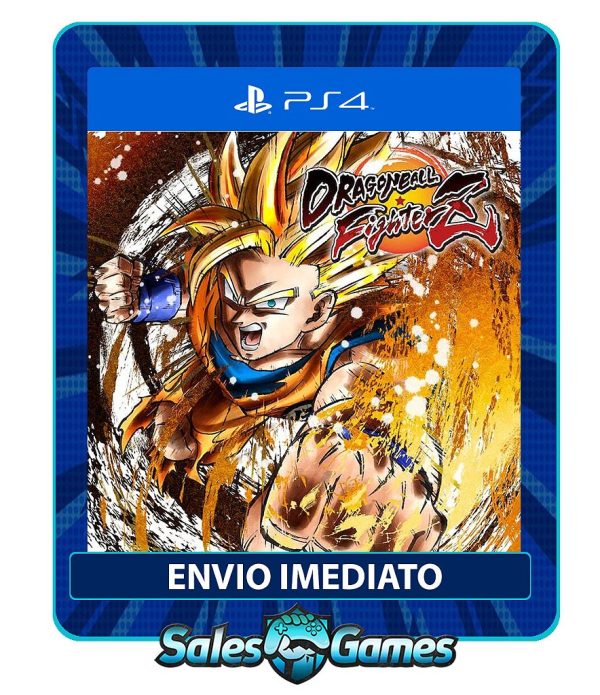 DRAGON BALL FIGHTERZ - PS4 - Edição Padrão - Primária - Mídia Digital.