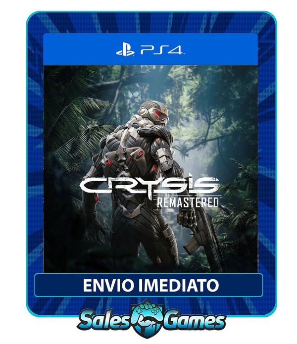 Crysis Remastered - PS4 - Edição Padrão - Primária - Mídia Digital.