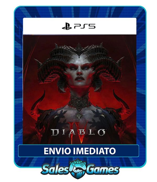 Diablo IV - PS5 - Edição Padrão - Primária - Mídia Digital