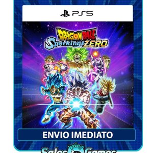 DRAGON BALL: Sparking! ZERO - PS5 - Edição Padrão - Primária - Mídia Digital.