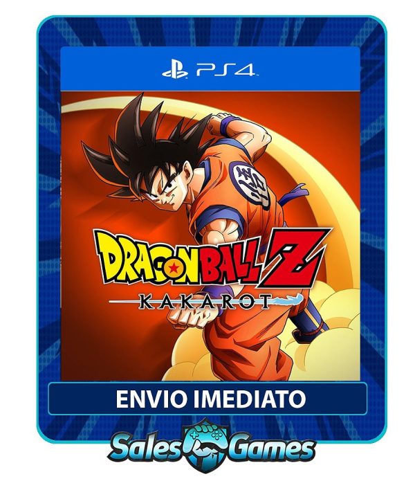 Dragon Ball Z: Kakarot - PS4 - Edição Padrão - Primária - Mídia Digital.