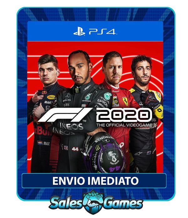 F1 2020- PS4 - Edição Padrão - Primária - Mídia Digital.