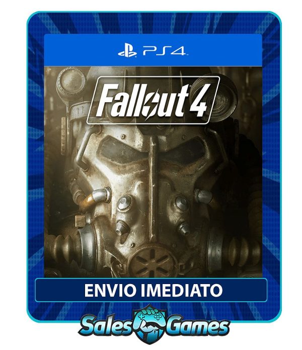 Fallout 4 - PS4 - Edição Padrão - Primária - Mídia Digital.