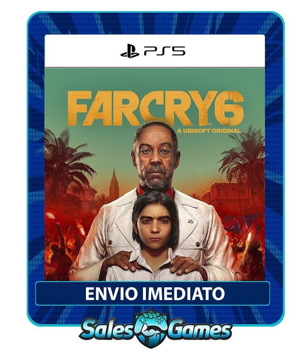 Far Cry 6- PS5 - Edição Padrão - Primária - Mídia Digital