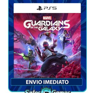 Guardiões da Galáxia da Marvel  - PS5 - Edição Padrão - Primária - Mídia Digital.