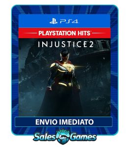 Injustice 2- PS4 - Edição Padrão - Primária - Mídia Digital.