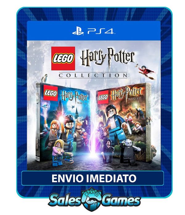 LEGO® Harry Potter Collection - PS4 - Edição Padrão - Primária - Mídia Digital.