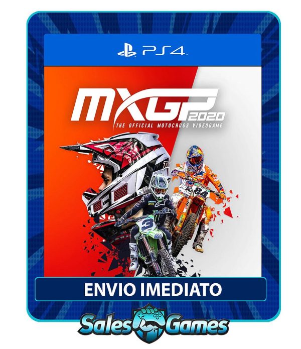 MXGP 2020 - The Official Motocross Videogame - PS4 - Edição Padrão - Primária - Mídia Digital.