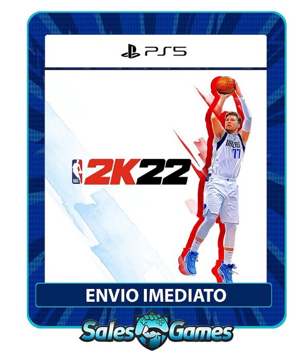 NBA 2K22 - PS5 - Edição Padrão - Primária - Mídia Digital