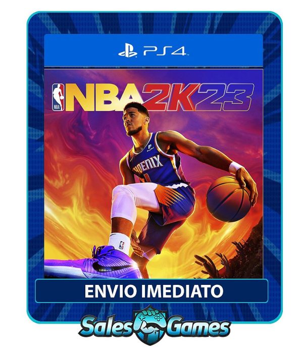 NBA 2K23 - PS4 - Edição Padrão - Primária - Mídia Digital