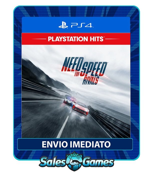 Need for Speed Rivals - PS4 - Edição Padrão - Primária - Mídia Digital.