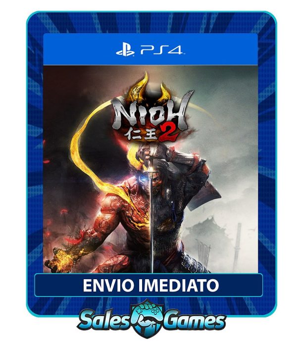 Nioh 2 - PS4 - Edição Padrão - Primária - Mídia Digital.