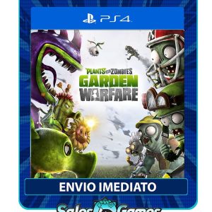 Plants vs. Zombies Garden Warfare - PS4 - Edição Padrão - Primária - Mídia Digital.