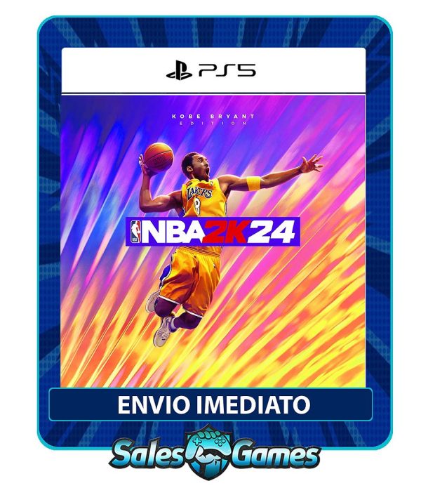 NBA 2K24 - PS5 - Edição Padrão - Primária - Mídia Digital.