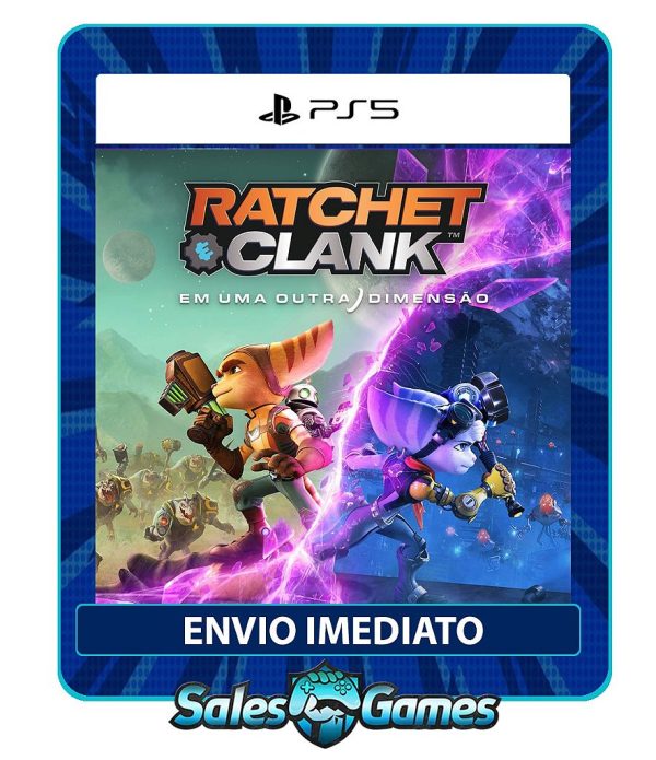 Ratchet & Clank: Em Uma Outra Dimensão - PS5 - Edição Padrão - Primária - Mídia Digital