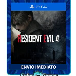 Resident Evil 4  - PS4 - Edição Padrão - Primária - Mídia Digital