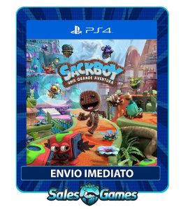 Sack Boy: Uma Grande Aventura - PS4 - Edição Padrão - Primária - Mídia Digital