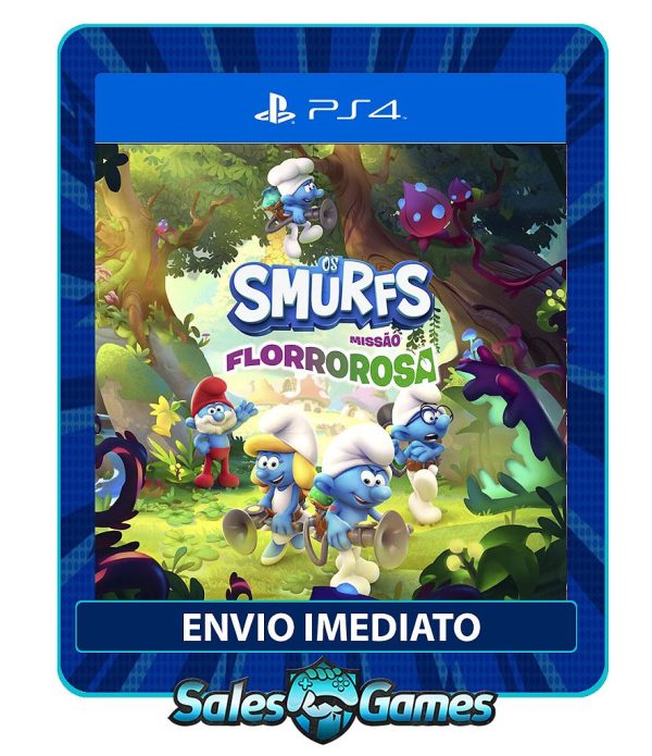 Os Smurfs – Missão Florrorosa - PS4 - Edição Padrão - Primária - Mídia Digital