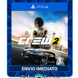 The Crew 2 - PS4 - Edição Padrão - Primária - Mídia Digital.