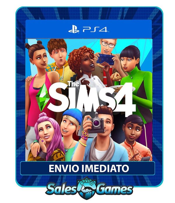 The sims 4 - PS4 - Edição Padrão - Primária - Mídia Digital