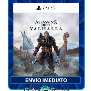 Assassins Creed Valhalla  - PS5 - Edição Padrão - Primária - Mídia Digital.