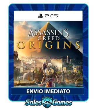 Assassins Creed® Origins - PS5 - Edição Padrão - Primária - Mídia Digital.