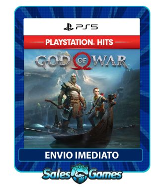 God of war - PS5 - Edição Padrão - Primária - Mídia Digital.