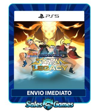 NARUTO SHIPPUDEN: Ultimate Ninja STORM Legacy - PS5 - Edição Padrão - Primária - Mídia Digital.