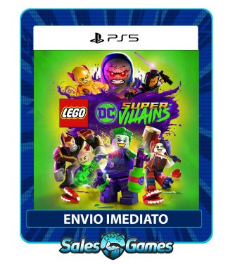 LEGO DC Super-Vilões - PS5 - Edição Padrão - Primária - Mídia Digital.