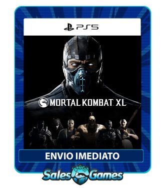 Mortal Kombat XL - PS5 - Edição Padrão - Primária - Mídia Digital.