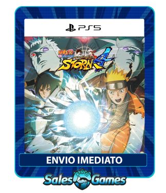 Naruto Shippuden Ultimate Ninja Storm 4 - PS5 - Edição Padrão - Primária - Mídia Digital.