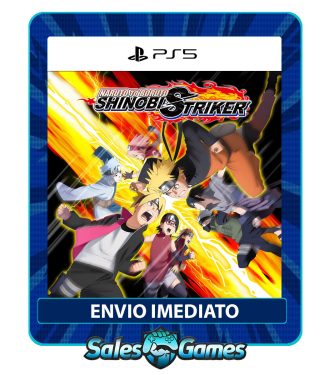 NARUTO TO BORUTO: SHINOBI STRIKER - PS4 - Edição Padrão - Primária - Mídia Digital.