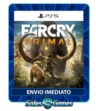 Far Cry Primal - PS5 - Edição Padrão - Primária - Mídia Digital.