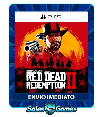 Red Dead Redemption 2 - PS5 - Edição Padrão - Primária - Mídia Digital.