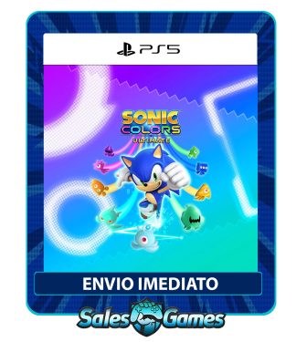 Sonic Colors: Ultimate - PS5 - Edição Padrão - Primária - Mídia Digital