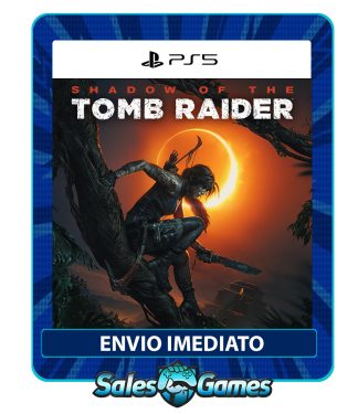 Shadow of the Tomb Raider - PS5 - Edição Padrão - Primária - Mídia Digital.