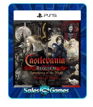 Castlevania Requiem - PS5 - Edição Padrão - Primária - Mídia Digital.