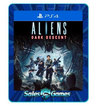 Aliens: Dark Descent - PS4 - Edição Padrão - Primária - Mídia Digital.