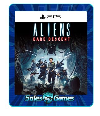 Aliens: Dark Descent - PS5 - Edição Padrão - Primária - Mídia Digital.