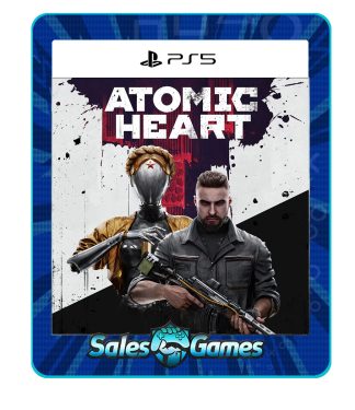 Atomic Heart - PS5 - Edição Padrão - Primária - Mídia Digital.