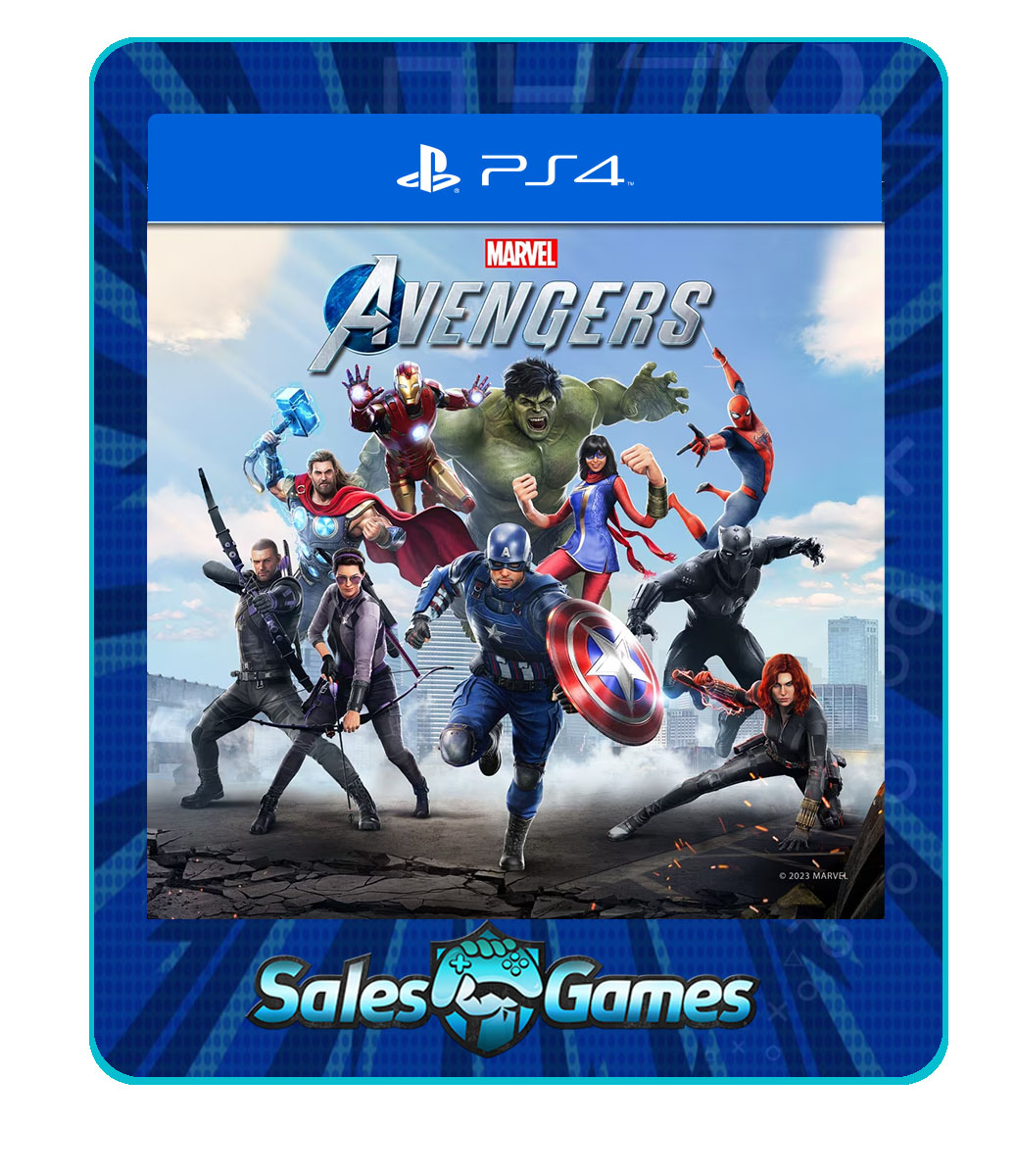 Marvel's Avengers - PS4 - Edição Padrão - Primária - Mídia Digital.
