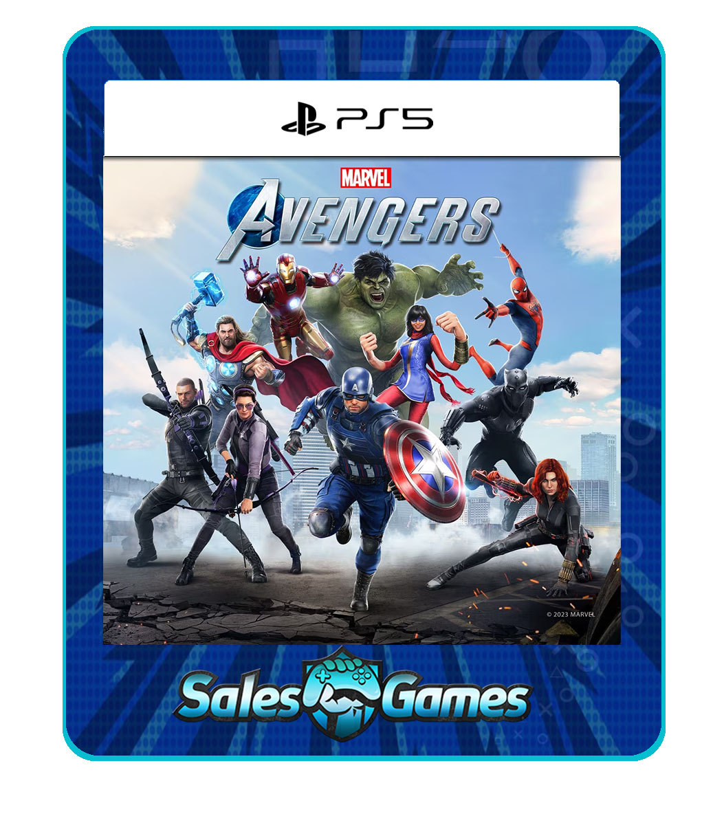 Marvel's Avengers - PS5 - Edição Padrão - Primária - Mídia Digital.