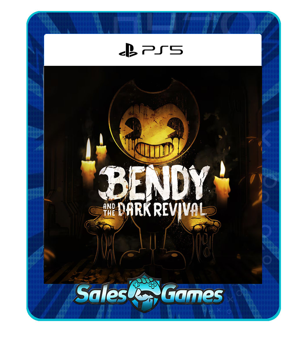 Bendy and the Dark Revival - PS5 - Edição Padrão - Primária - Mídia Digital.