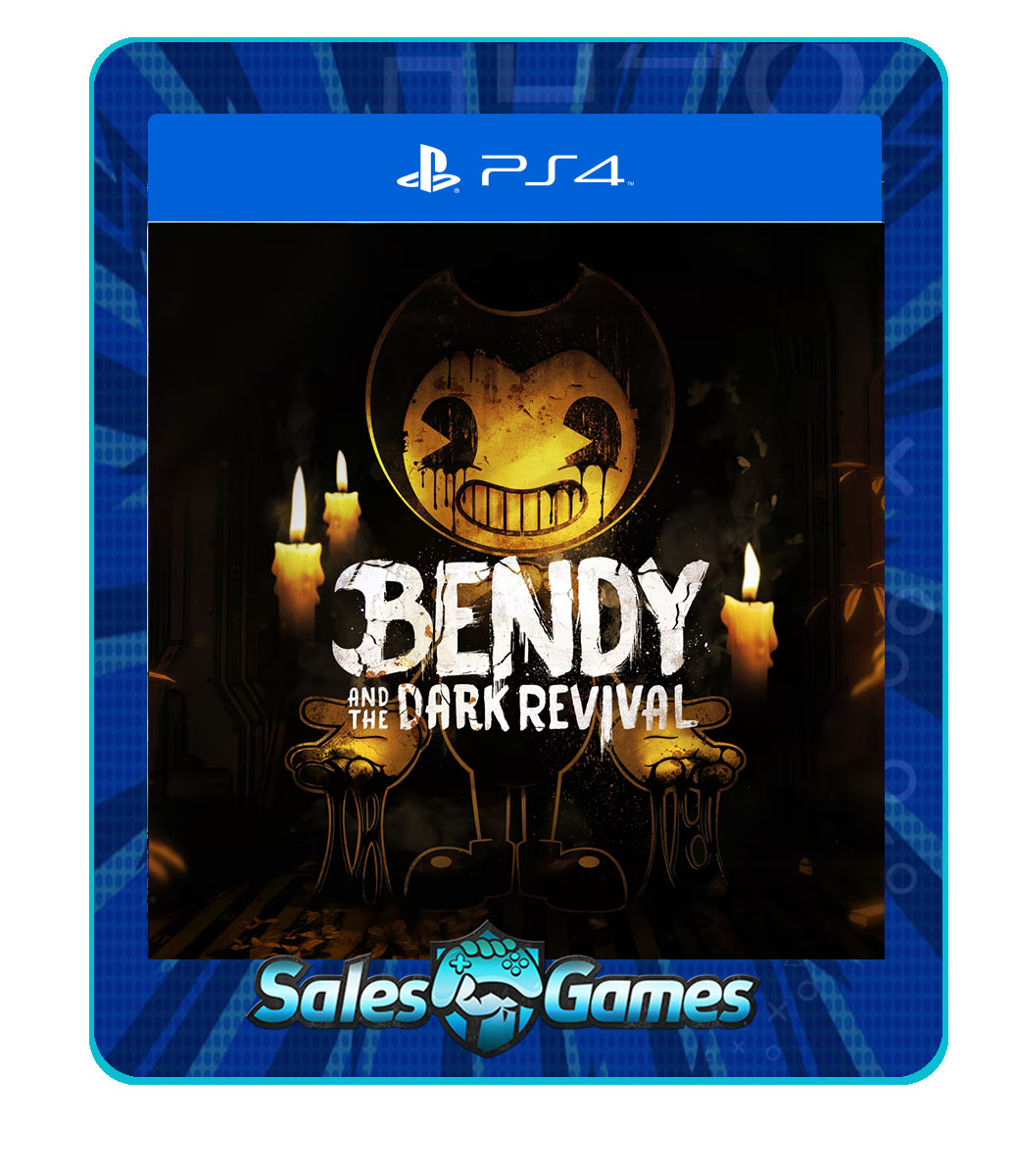 Bendy and the Dark Revival - PS4 - Edição Padrão - Primária - Mídia Digital.