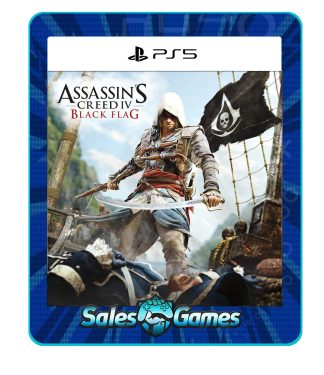 Assassin’s Creed IV Black Flag - PS5 - Edição Padrão - Primária - Mídia Digital.