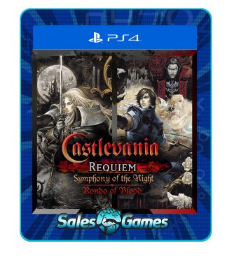 Castlevania Requiem - PS4 - Edição Padrão - Primária - Mídia Digital.